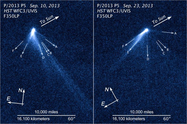 Aktif Asteroid P2013 P5 2