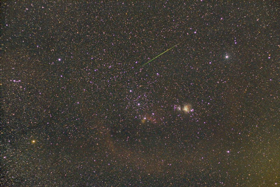 Orion Akanyildiz yagmuru 3Kasim2017 1